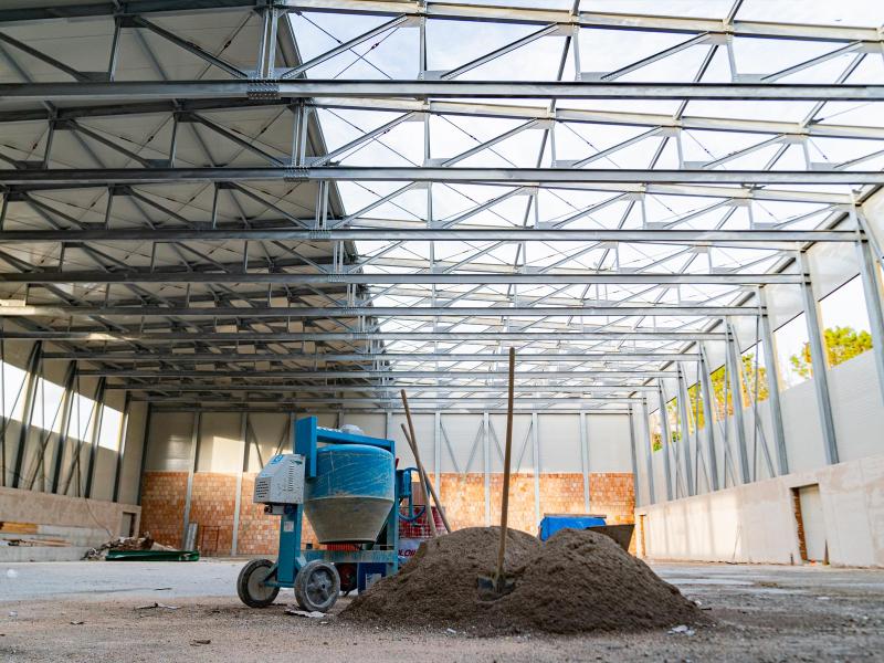 Bovino (FG) - Demolizione e ricostruzione della palestra scolastica
